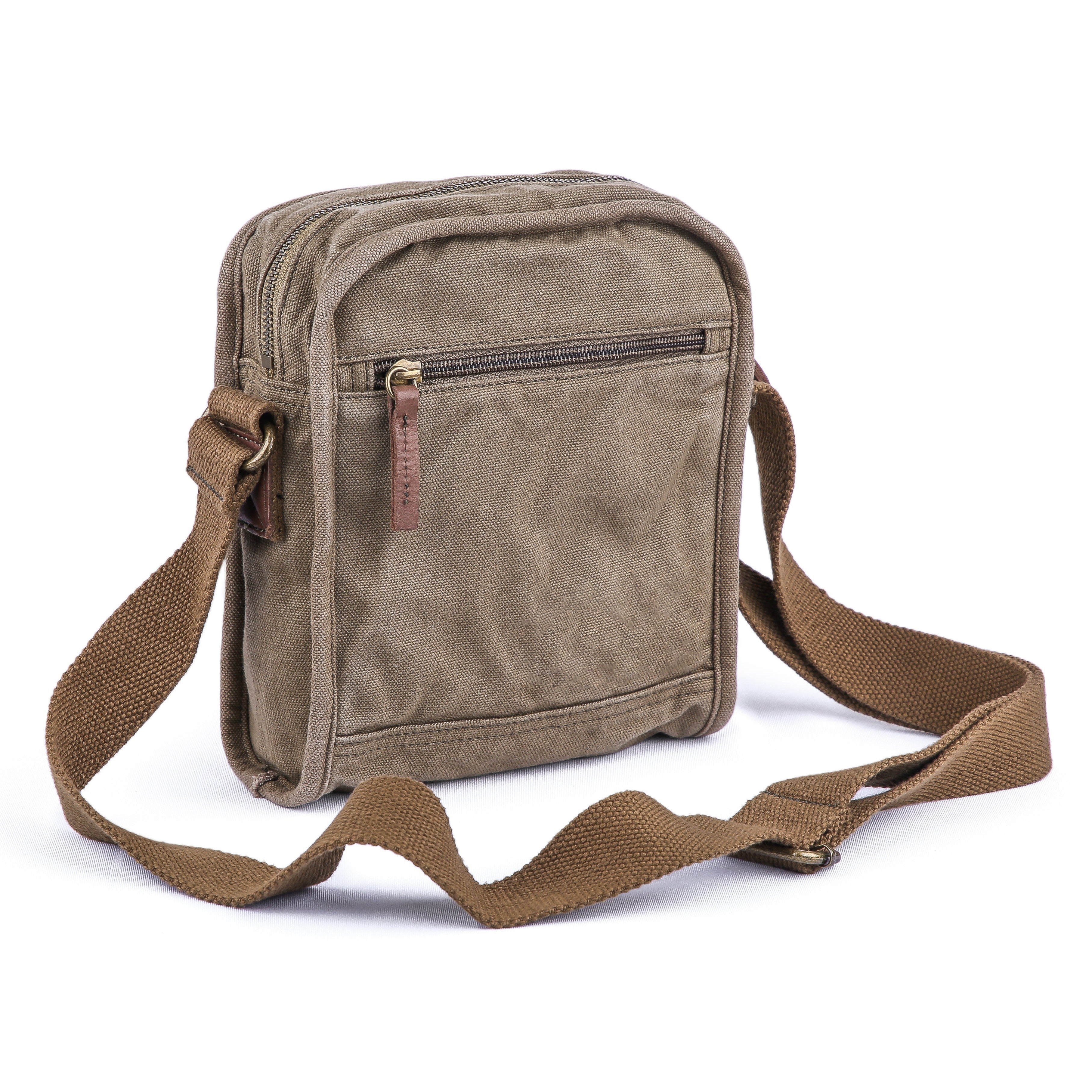 Velez Brown Leather Crossbody Messenger Bag, Purse Made in Columbia | eBay