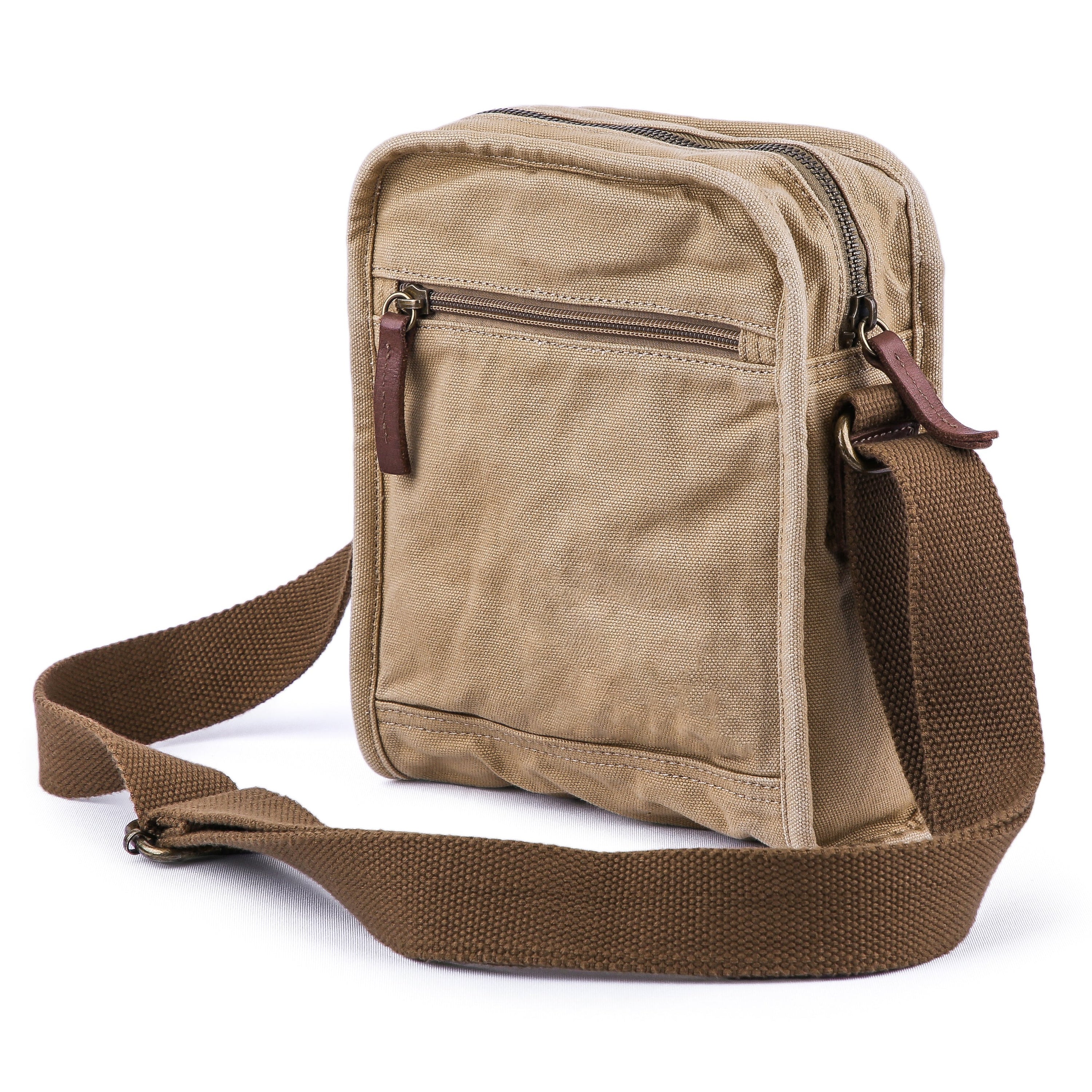 Small Canvas Messenger Bag #40199 - Gootium