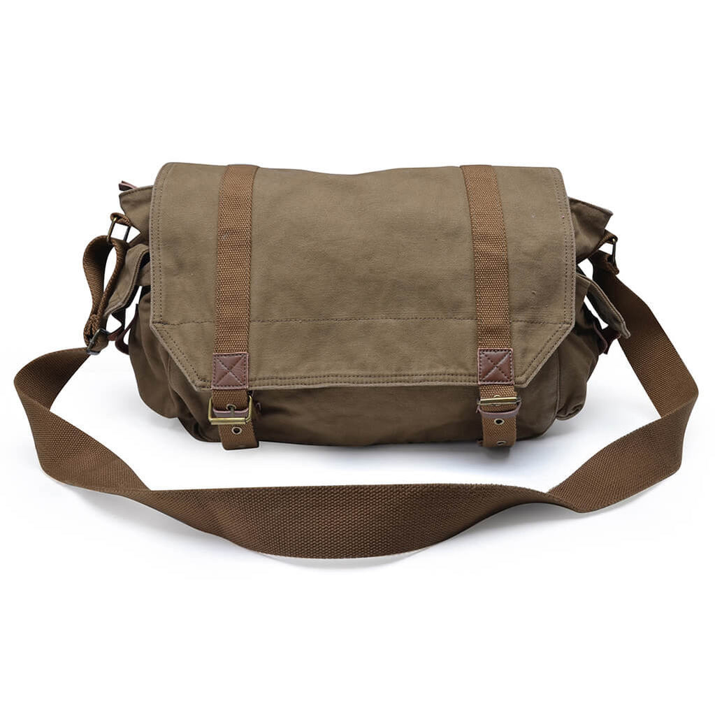 Canvas Messenger Bag #30623 - Gootium