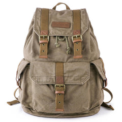 Ginko S Coated canvas Backpack