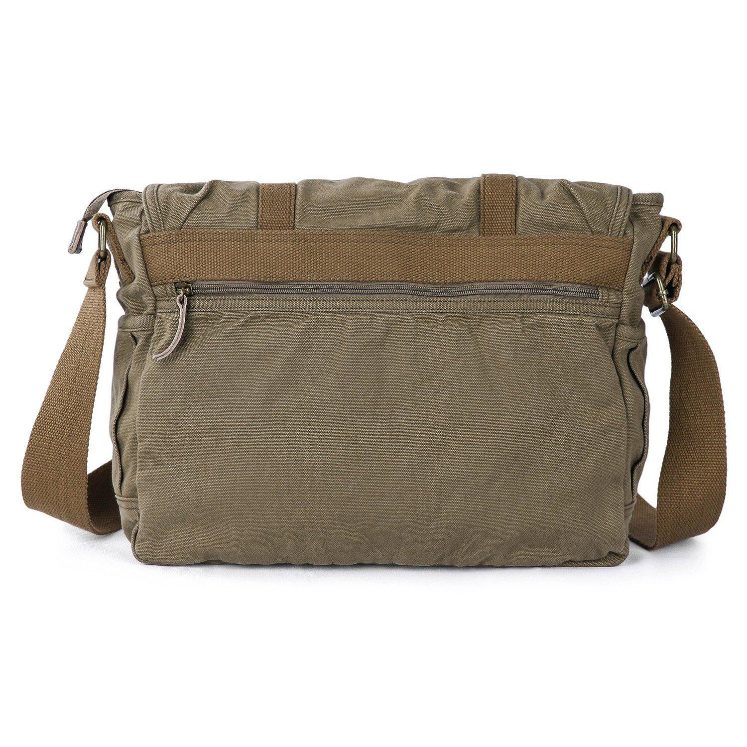 Canvas Frayed Style Messenger Bags 80808 Gootium