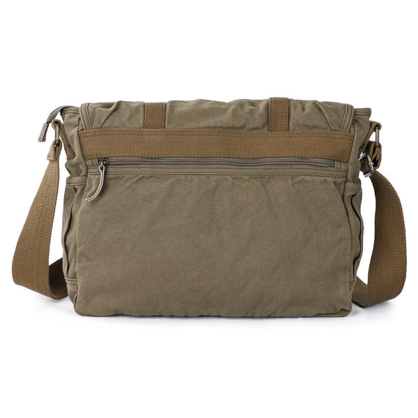 Canvas Frayed Style Messenger Bags #80808 - Gootium