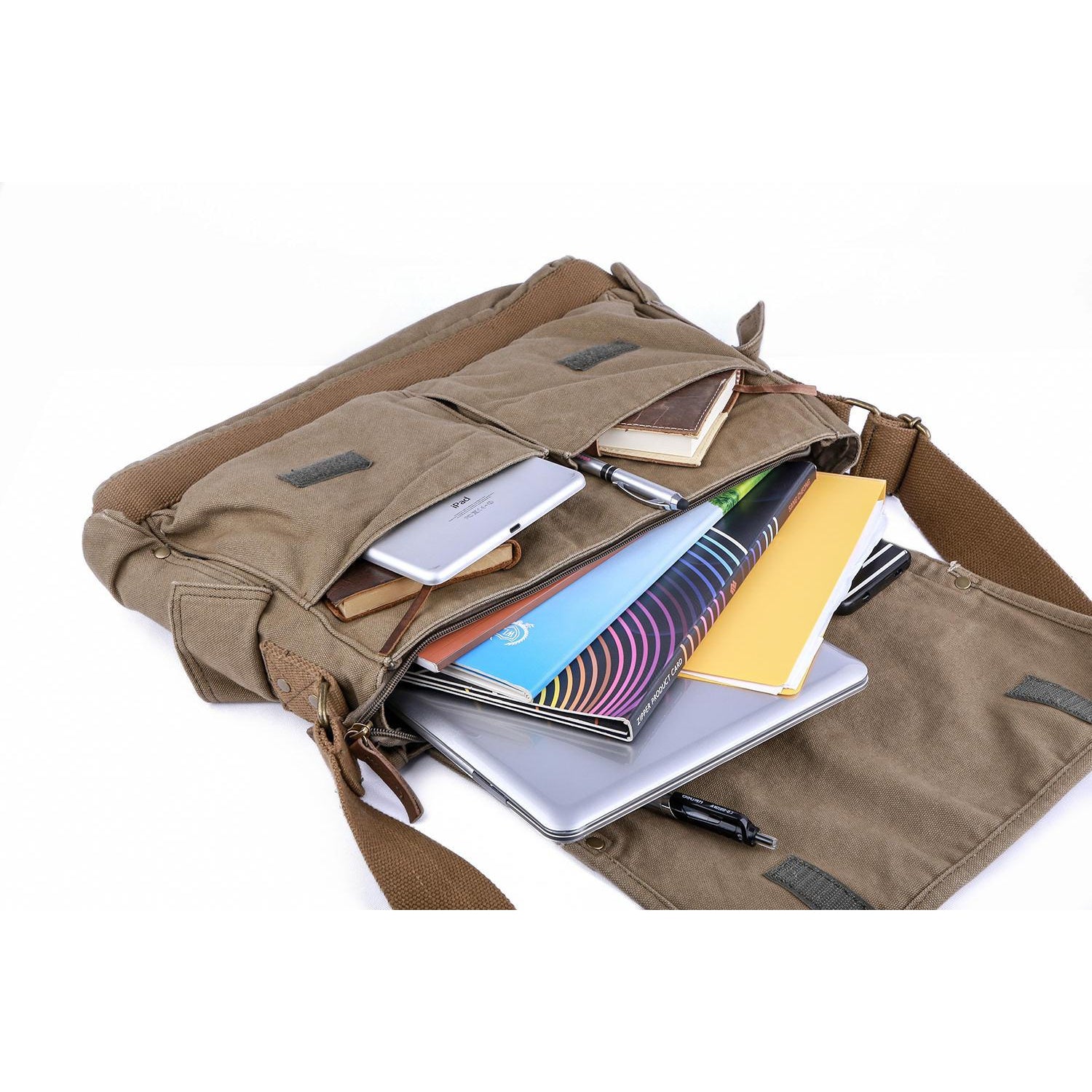 Canvas Messenger Bags #30622 - Gootium