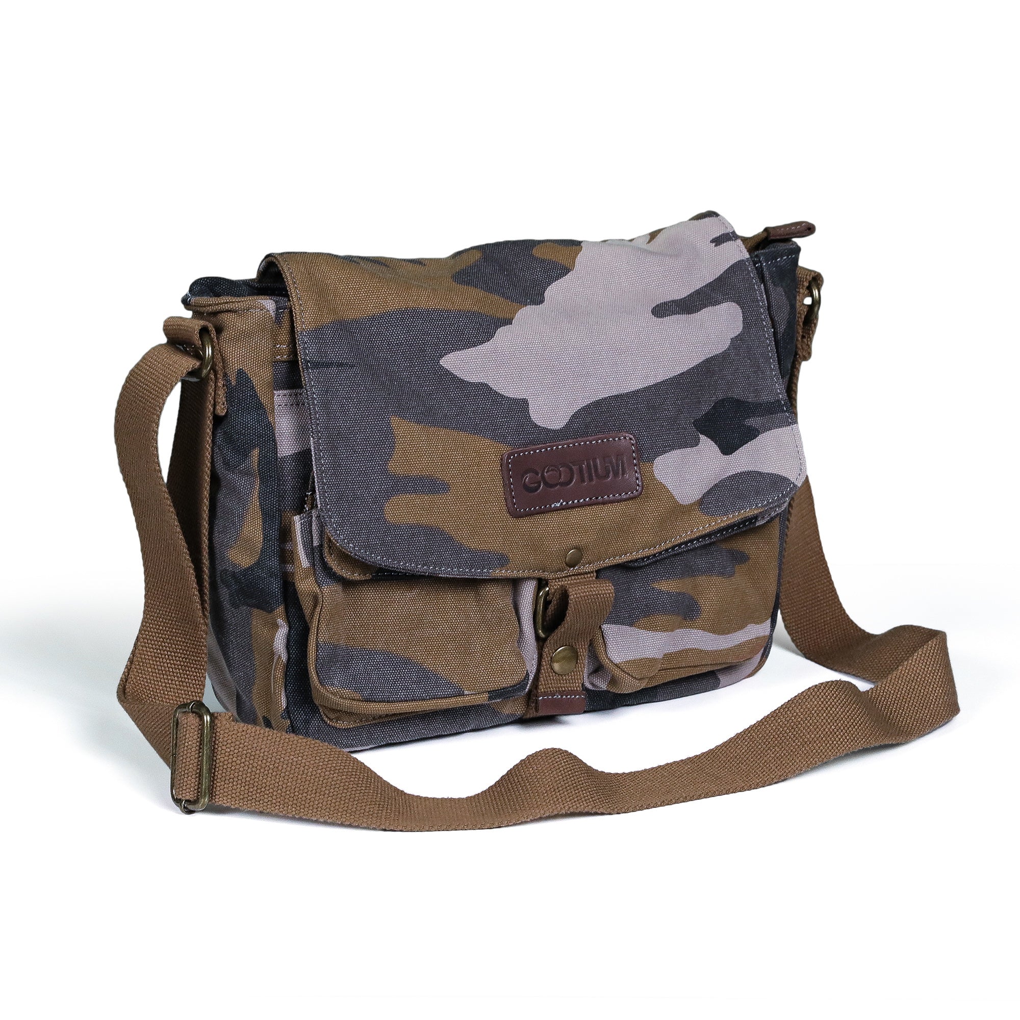 Canvas Crossbody Bag ~ Military Vibe with A Boho Style!