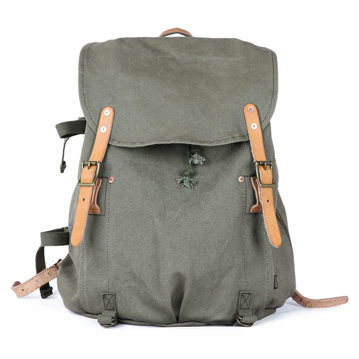 Canvas Military Rucksack 80806 Gootium