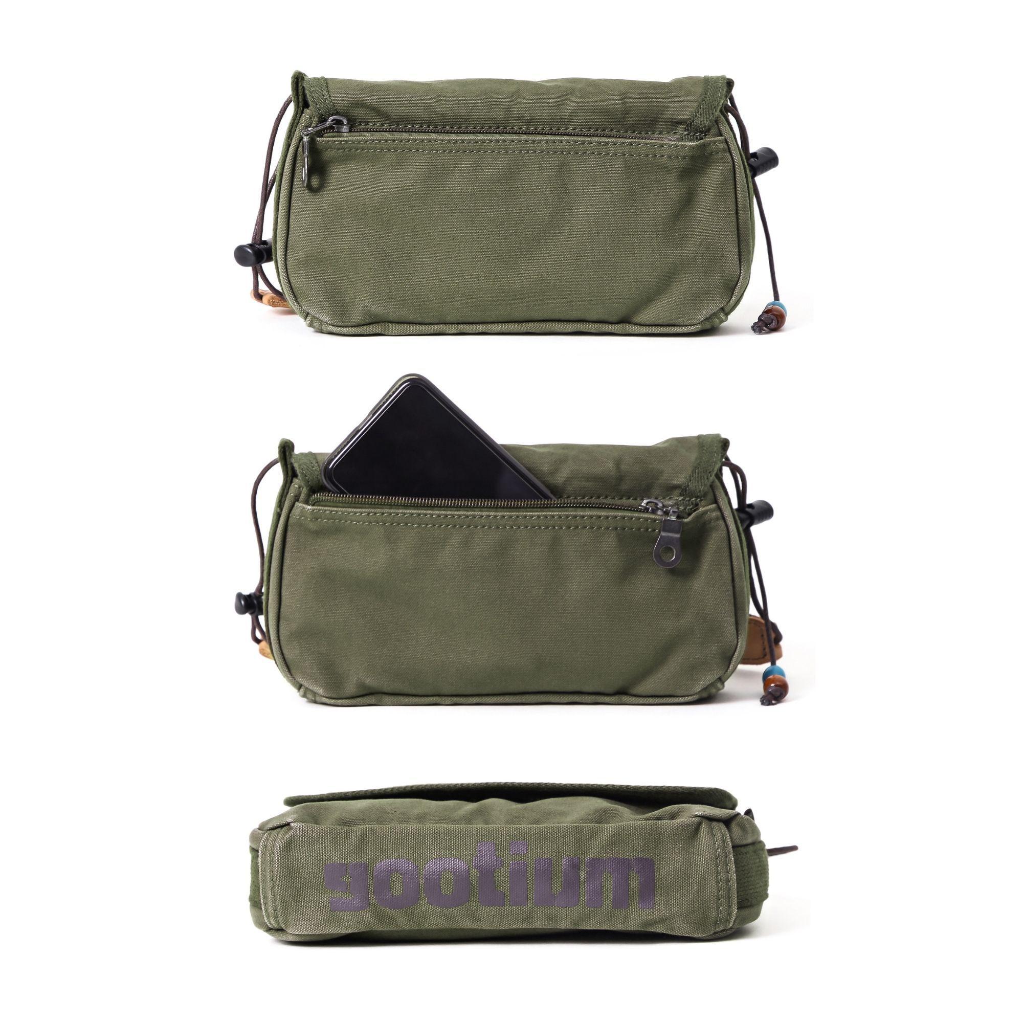 Sustainable Canvas Crossbody Bag ~ Military Vibe with a Boho Style! –  Recycled Military Bags