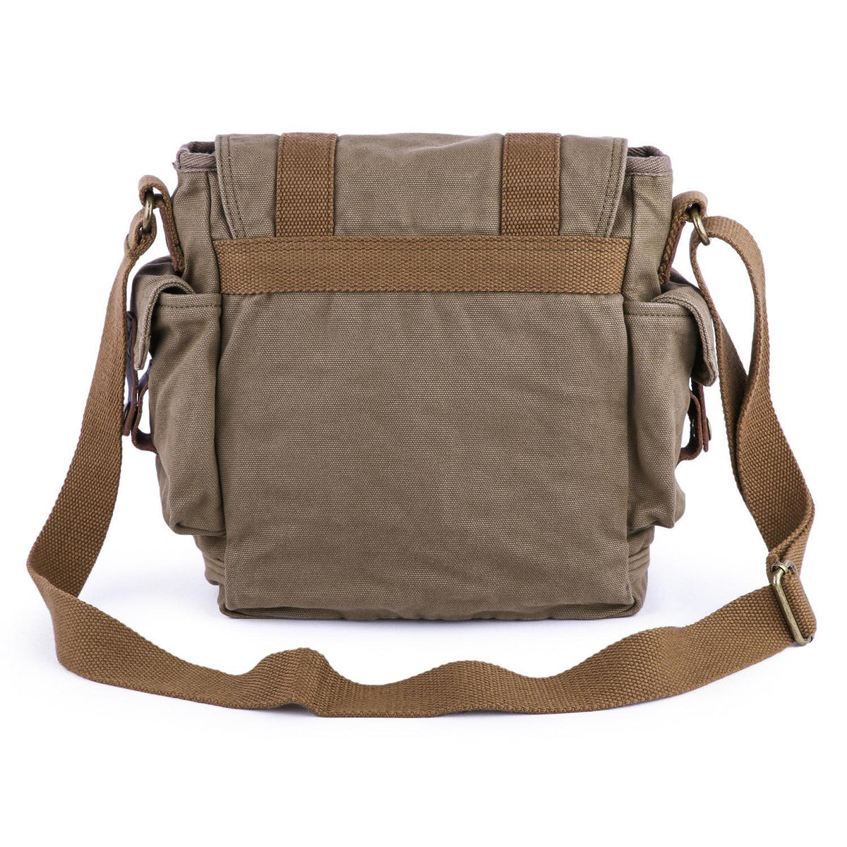 #21217 Mens Canvas Satchel Bag - Gootium